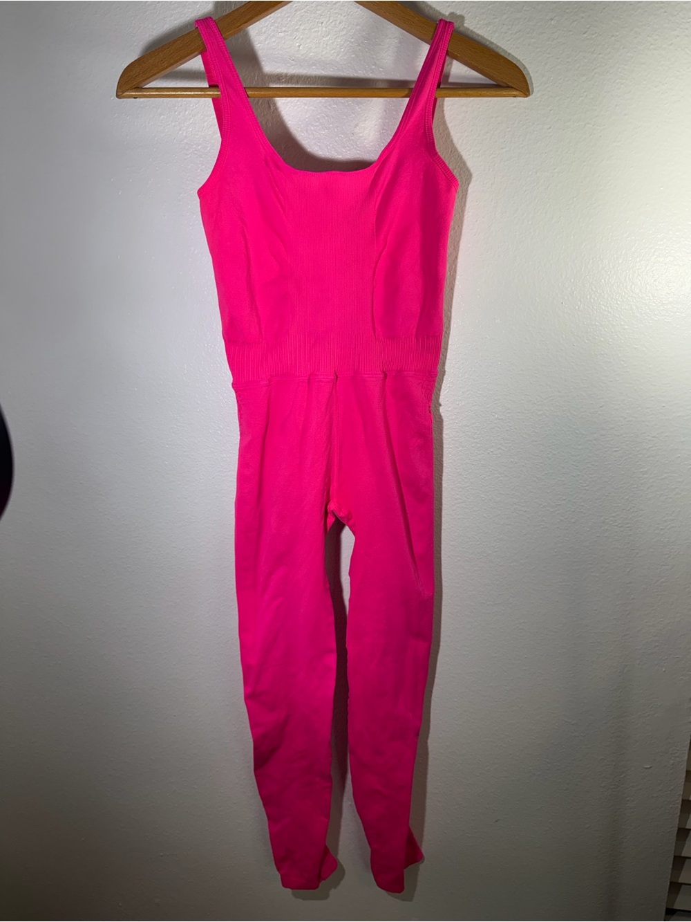 Women’s Free People Neon Pink One-Piece Active Leggings